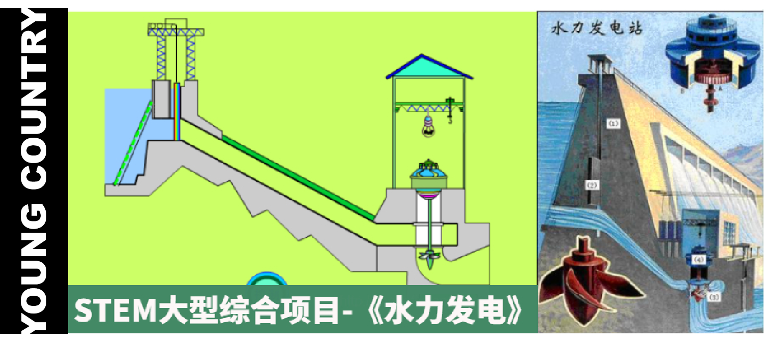 造一座水力发电站，感受江河湖海的力量