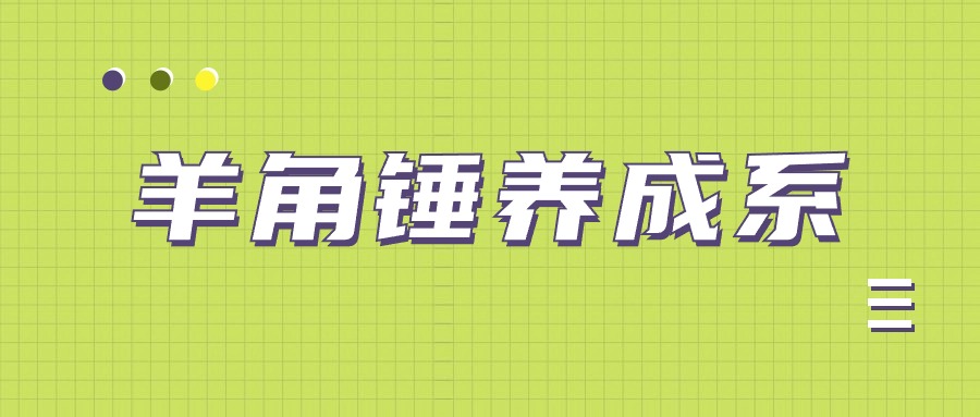 羊角锤养成系，进来认领你是哪个派系？